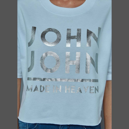Camiseta John John Feminina Bru Off Branca